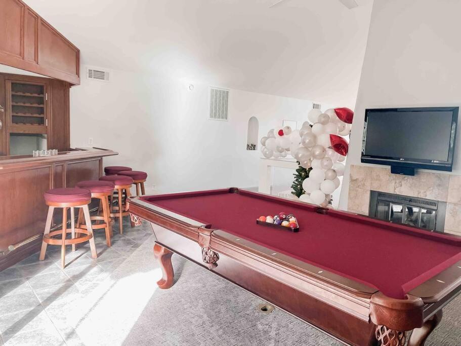 *Entertainment Villa* 5Min To Strip Optional Heated Pool Jacuzzi! 拉斯维加斯 外观 照片